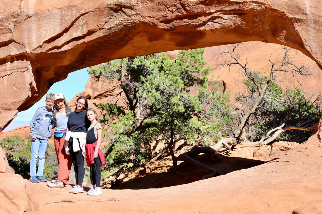 Stay Wild at Double O Arch in Arches National Park